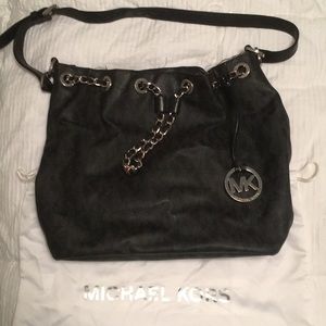 Michael kors adjustable drawstring tote